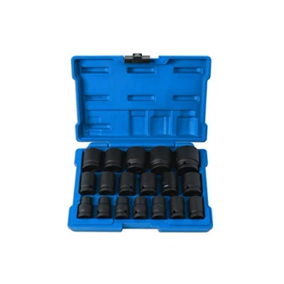 Abbildung von Laser 6648 Stecksockel für Schlagschrauber, 1,3 cm Durchmesser (0,5 Zoll), 18 teiliges Set