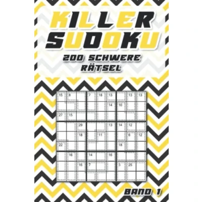 Abbildung von Killer Sudoku Taschenbuch: Summen Rätselbuch in schwer mit 200 Variationen für Fortgeschrittene &amp; Profis