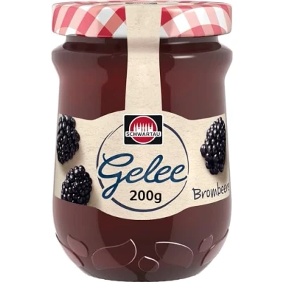 Abbildung von Schwartau Gelee Brombeere, aus Fruchtsaft, 200g