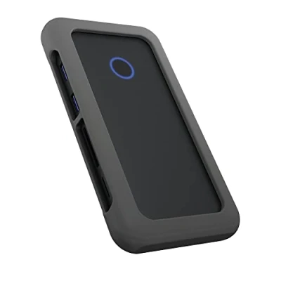Abbildung von ICY BOX USB C Docking Station &amp; M.2 NVMe Gehäuse, 3.1 Gen 2 (10 Gbit/s), 1x HDMI (4K/60HZ), 5 fach Hub, PCIe M Key, Power Delivery, Aluminium, Schwarz