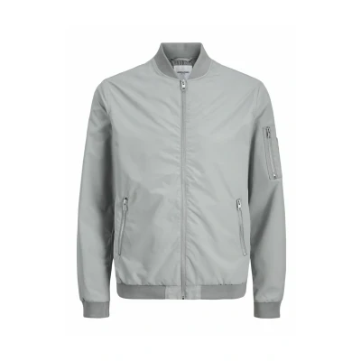 Abbildung von JACK &amp; JONES Herren JJERUSH Bomber NOOS 12165203,Ultimate Grey,S