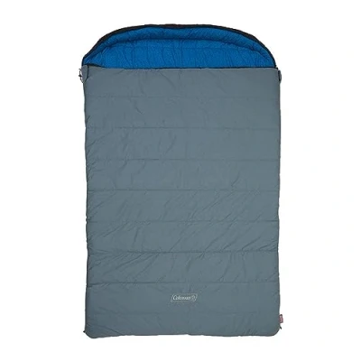 Abbildung von Coleman Gemütlich Schlafsack, blau/grau, 235x150