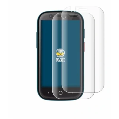 Abbildung von BROTECT 2 Stück Full Cover Schutzfolie für Unihertz Jelly 2E Screen Displayschutz Folie [3D Curved, Anti Fingerprint, Kristall Klar]