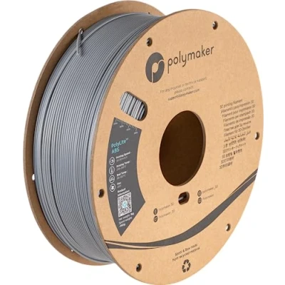 Abbildung von Polymaker PolyLite ABS Grau 1,75mm 1kg