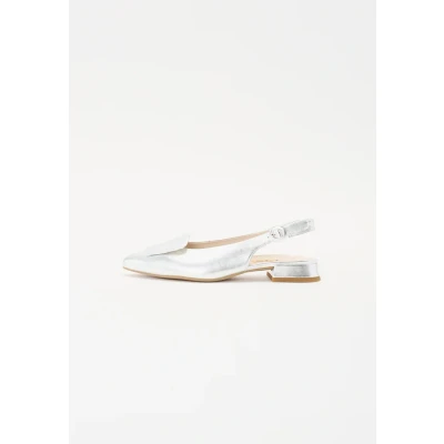 Abbildung von Paul Green 6090 Slingballerina, Damen, Größe: 37, Silver coloured Schuhe