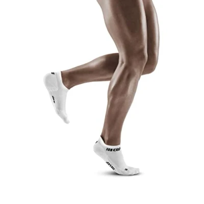 Abbildung von CEP Compression THE RUN NO SHOW MADE IN Germany Füßlinge, Herren, Größe: 40 42, White