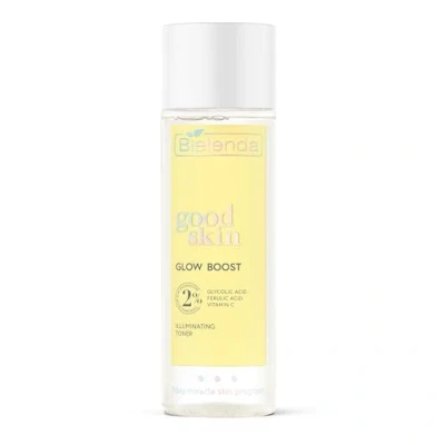 Abbildung von Bielenda Good Skin Glow Boost Aufhellendes Tonikum Glykolsäure, Vitamin C, Ferulasäure, 200 ml