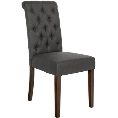 Abbildung von CLP Esszimmerstuhl Lisburn, mit Lehne im Chesterfield Design