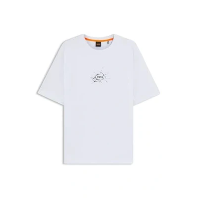 Abbildung von BOSS Voyage Tshirt print, Herren, Größe: 4XL, White