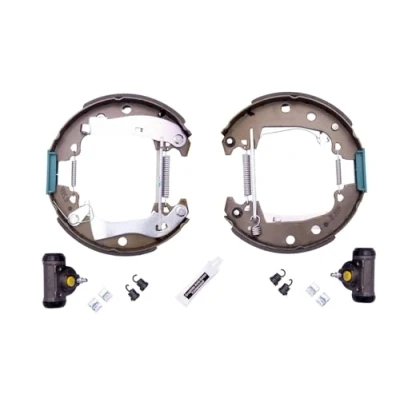 Abbildung von HELLA Shoe Kit Pro 8DB 355 003 621 Bremsensatz, Trommelbremse mit Radbremszylinder, Stellelement CITROËN: C15 Kastenwagen