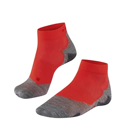 Abbildung von Falke RU5 RACE Short Running Functional Extralightcushioned Sportsocken Neon red, Herren, Größe: 39/41, red
