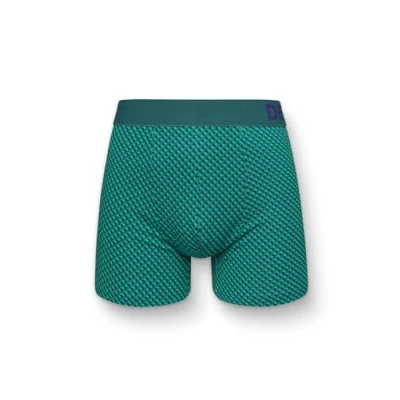 Abbildung von Dedoles Boxershorts Herren &amp; Jungen Unterwäsche Trunks Baumwolle lustige Designs Dinosaurier Hamster Spiele Maulwurf Geschenk, Farbe: Blau Grün, Gr. XL