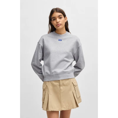Abbildung von HUGO Delessa Sweatshirt, Damen, Größe: XL, Open grey