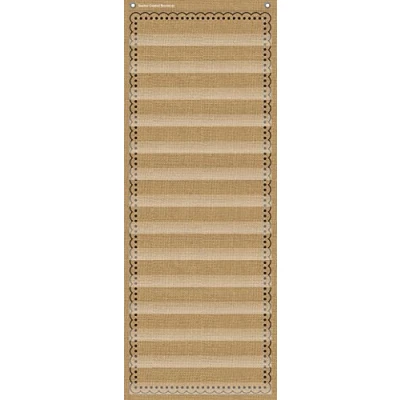 Abbildung von Jute 14 Pocket Diagramm (33 x 86,4 cm)