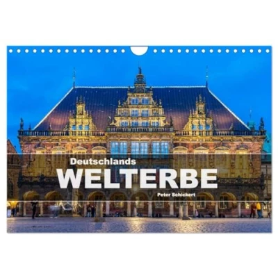 Abbildung von Deutschlands Welterbe (Wandkalender 2025 DIN A4 quer), CALVENDO Monatskalender