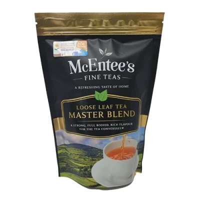 Abbildung von McEntee&#039;s Master Blend Tea 250 g Beutel gemischt von an preisgekröntem Tee Mischunternehmen