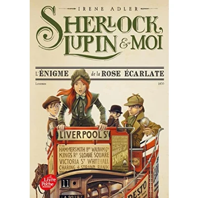 Abbildung von Sherlock, Lupin et moi Tome 3: L&#039;énigme de la rose écarlate