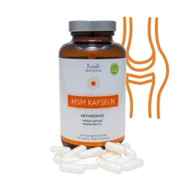 Abbildung von MSM Kapseln Arthronvis Methyl Sulfon.Met 120 St