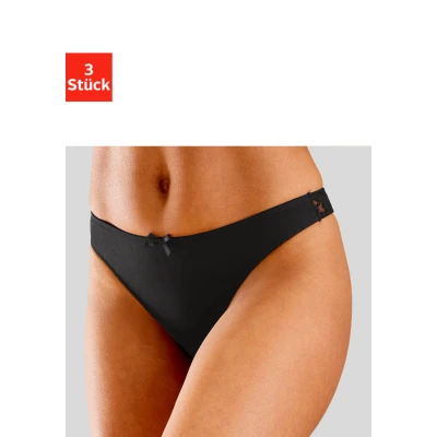 Abbildung von petite fleur String, (3 St.), mit Spitze hinten