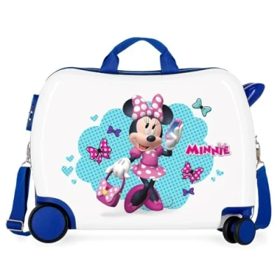 Abbildung von Disney Minnie Good Mood Kinder Koffer Mehrfarbig 50x38x20 cms Hartschalen ABS Kombinationsschloss 2,1Kgs 4 Räder Handgepäck