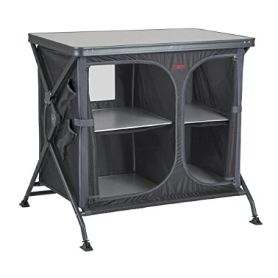 Abbildung von Crespo Unisex Erwachsene MOV9960478 Camping Zubehör, schwarz/grau, 68 x 92 84 cm