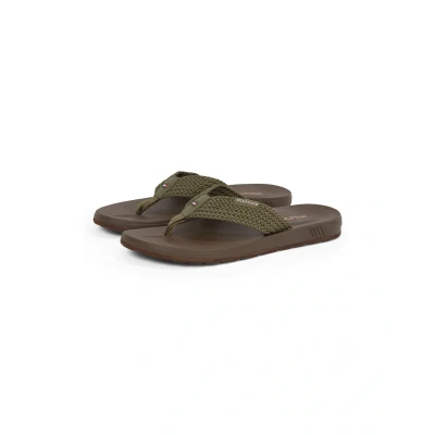 Abbildung von Tommy Hilfiger Herren Sandalen Molded Web Beach Geflochtener Riemen, Grün (Army Green), 44