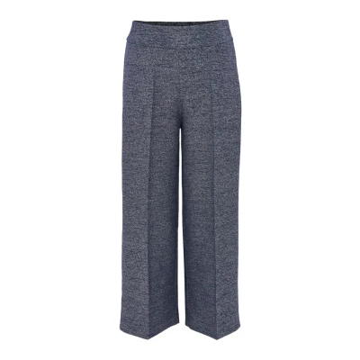 Abbildung von Opus Culotte Misha Fresh Stoffhose, Damen, Größe: 36, Coal blue