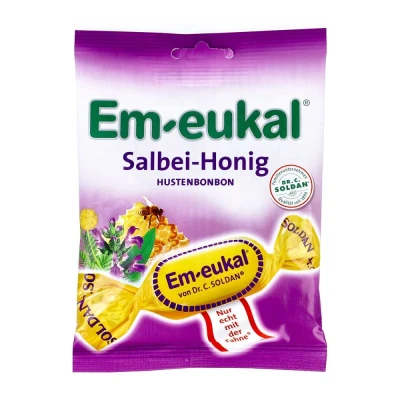 Abbildung von Em Eukal Bonbons Salbei Honig zuckerhaltig