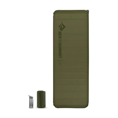 Abbildung von None Camp Plus Self Inflating Sleeping Mat Rectangular Wide Moss