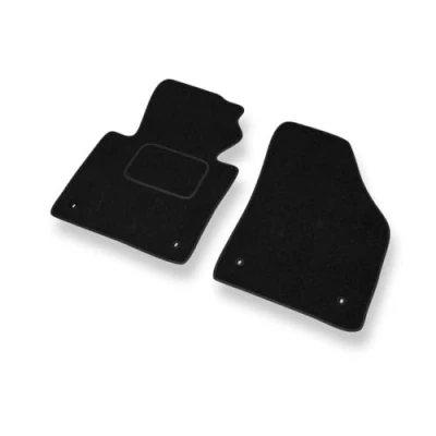 Abbildung von Mossa Fußmatten Auto kompatibel mit Volkswagen Caddy III (2004 2015) schwarz Automatten Autoteppiche 2