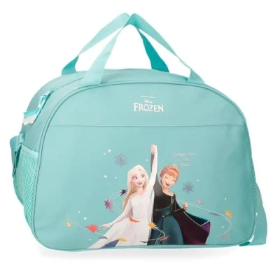Abbildung von Joumma Disney Die Eiskönigin Always Close to The Heart Reisetasche, blau, 40 x 28 22 cm, Polyester, 24,64 l, Talla única, Reisetasche