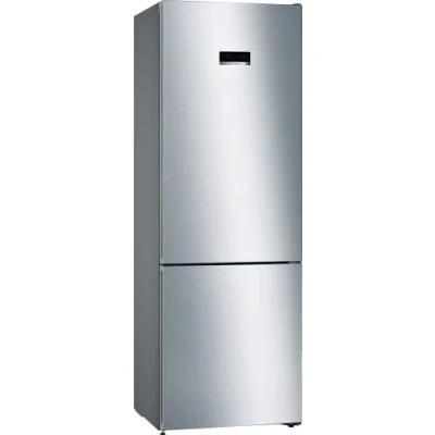 Abbildung von Bosch Serie 4 KGN49XLEA, 438 l, SN T, 40 dB, 15 kg/24h, E, Edelstahl