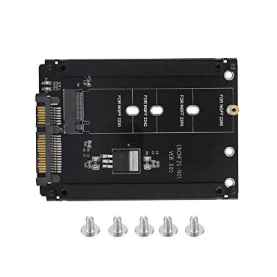 Abbildung von CCYLEZ M.2 NGFF zu SATA Adapter, 22PIN M Schlüssel SATA, Solid State Drive Konvertierungskartenadapter Für WinXP/Vista/Win7/Win8 32 stellige/64 stellige MAC/Linux