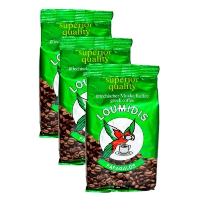 Abbildung von Griechischer Mokka Kaffee Loumidis, Sparpaket (3 x 194g)