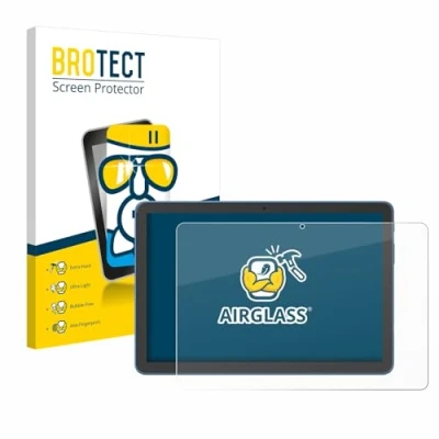Abbildung von BROTECT Schutzglas für Amazon Fire HD 10 2023 (13. Gen.) Schutzfolie Panzer Folie Glas [Extrem Kratzfest 9H, Anti Fingerprint, Ultra Transparent]