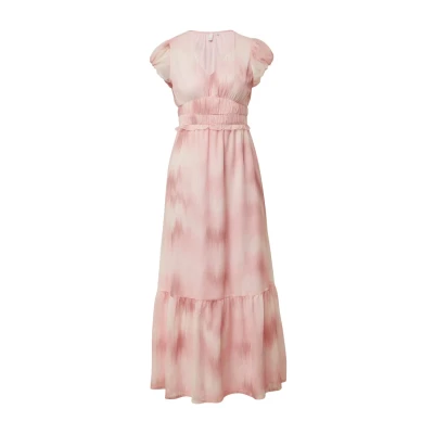 Abbildung von QS Zartes MIT Allover Maxikleid, Damen, Größe: 32, Zartrosa