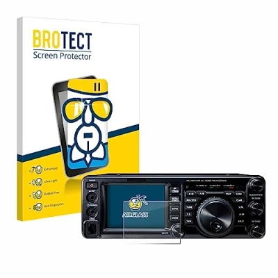 Abbildung von BROTECT Schutzglas für Yaesu FT 991A Schutzfolie Panzer Folie Glas [Extrem Kratzfest 9H, Anti Fingerprint, Ultra Transparent]