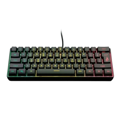 Abbildung von SureFire 60 % Mechanische RGBTastatur, Tastatur (Beleuchtet, Multimediatasten)