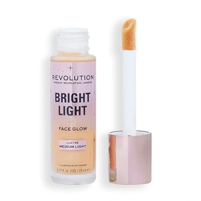 Abbildung von Makeup Revolution Bright light FACE GLOW Highlighter, Größe: 23 ml, Lustre medium