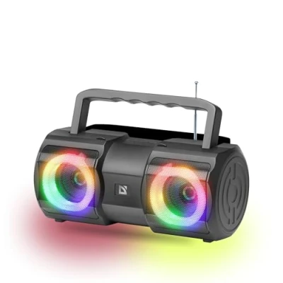 Abbildung von Defender Beatbox 20 Tragbarer Bluetooth Lautsprecher, Schwarz