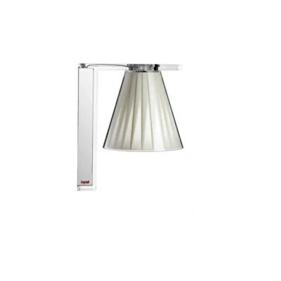 Abbildung von Kartell Light Air, Wandleuchte, Glasklar/ Beige