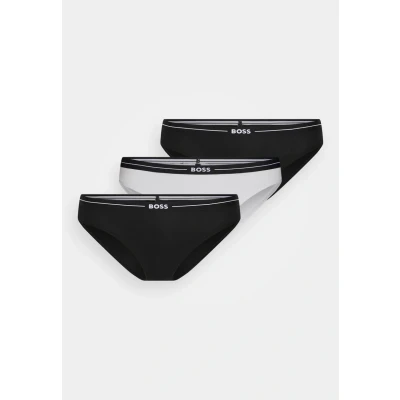 Abbildung von BOSS Brief 3 PACK Slip, Damen, Größe: XXL, White/black