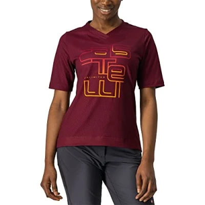 Abbildung von CASTELLI 4522054 091 Trail TECH W Tee T Shirt Women&#039;s Barbaresco rot L
