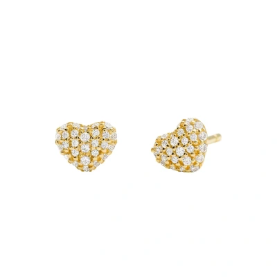 Abbildung von Michael Kors Ohrringe MKC1119AN710 Damen Ohrstecker Silber 925 Gold Zirkonia