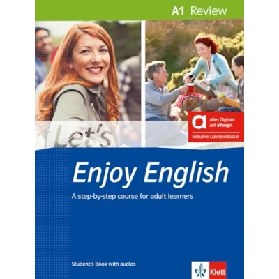 Abbildung von Let’s Enjoy English A1 Review Hybrid Edition allango: A step by course for adult learners. Student’s Book with audios including allango licence ... learners)