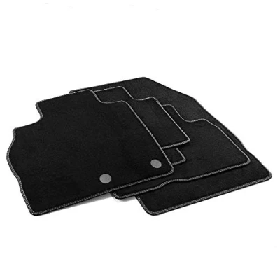 Abbildung von MDM PRO 3062 Fußmatten für Renault Scenic III / X mod cross Grand 04.2009&gt;2016, Passgenau Velours Kunstlederkanten und doppelten Steppnaht Chromnähte