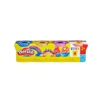 Abbildung von Play Doh 4er Pack Schimmerglanzknete kreatives Knet Set mit glitzernder Knete für fantasievolles Spielen perfektes Ostergeschenk Kinder