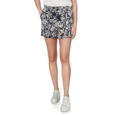 Abbildung von DENIMFY Bermudas Damen Shorts DFLia 2er Pack Regular Fit (Vorteilspack) kurze Stoffhose mit Kordelzug aus 100% Viskose