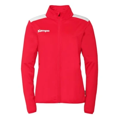 Abbildung von Kempa Damen Emotion 27 Poly Sport Jacke, Rot/Weiß, S EU