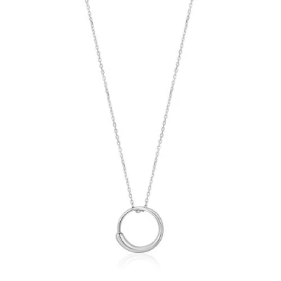 Abbildung von Ania Haie Circle Halskette, Damen, Größe: One Size, Silber